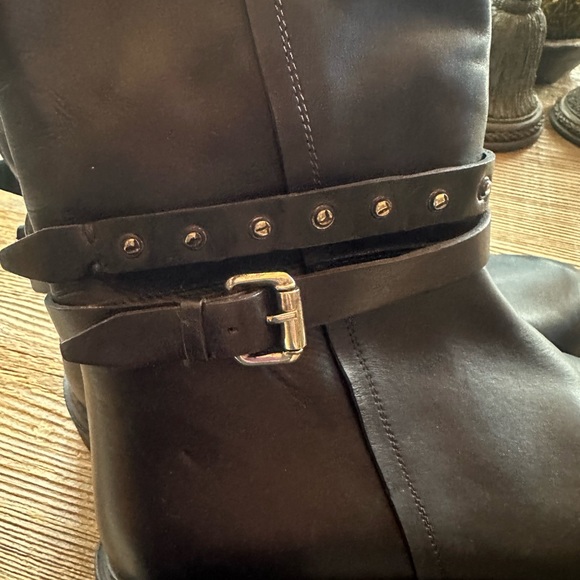 Vintage Foundry Co. Black Leather Tall Boots - Picture 4 of 11